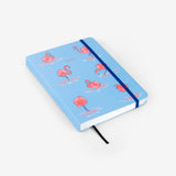 MOSSERY Refillable Wirebound Hardcover Sketchbook - Flamingo Blue