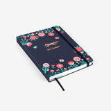 MOSSERY Refillable Wire-O Undated Planner Weekly Vertical - Flower n Fox Emblem