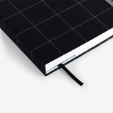 MOSSERY Refillable Wire-O Undated Planner Weekly Vertical - Black Plaid