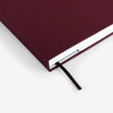MOSSERY 2021 Hardcover Planner Monthly+Weekly Vertical-Plain Burgundy 038