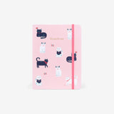MOSSERY Threadbound Notebook Cats Pink