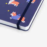 MOSSERY Threadbound Notebook Corgi Navy