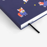 MOSSERY Threadbound Notebook Corgi Navy