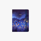 MOSSERY Half Year Planner+Notebook Hardcover-Horizontal Dotted-Fireflies 062
