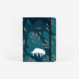 MOSSERY Refillable Wire-O Undated Planner Weekly Vertical - Night Wolf