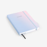 MOSSERY Refillable Wire-O Undated Planner Weekly Horizontal - Pastel Sky