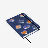 MOSSERY 2023 Hardcover Monthly Planner + Weekly Horizontal Sleepy Shiba