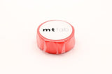 MT Fab Washi Tape Fluorescent Red