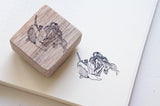BLACK MILK PROJECT Rubber Stamp Narwhal