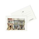 LORONGANDLANE Postcard Single Penang Shop House TIGA A1
