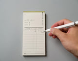 CLASSIKY Guest Check Pad Japanese