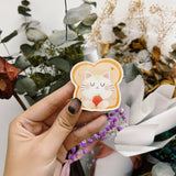 PANDA YOONG Bread Cat Pin