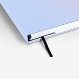 MOSSERY Medium Wire-O Notebook-Hardcover Pastel Sky