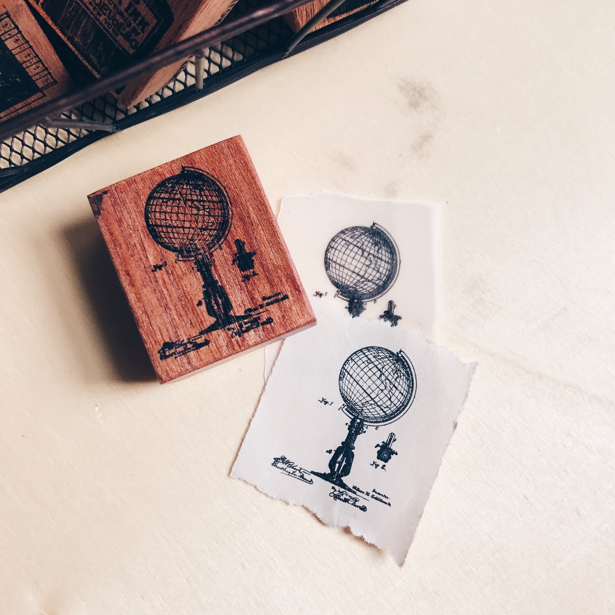 Stationery Rubber Stamp