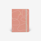 MOSSERY 2022 Hardcover Monthly Planner Pink Clay
