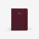 MOSSERY Threadbound Notebook Plain Burgundy