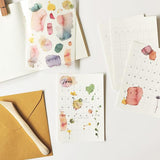 MU Craft Print-On Sticker Watercolor Red 132