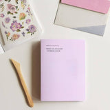 MU Craft Print-On Sticker Storage Book Purple