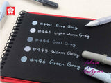 SAKURA Gelly Roll Pen 5Colors 0.6mm Moonlight Set