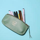 THE SUPERIOR LABOR Leather Pen Case Limited Edition 2021 Summer Green