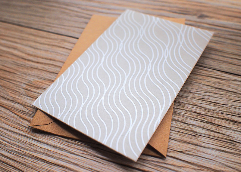 River Wave Greeting Cards