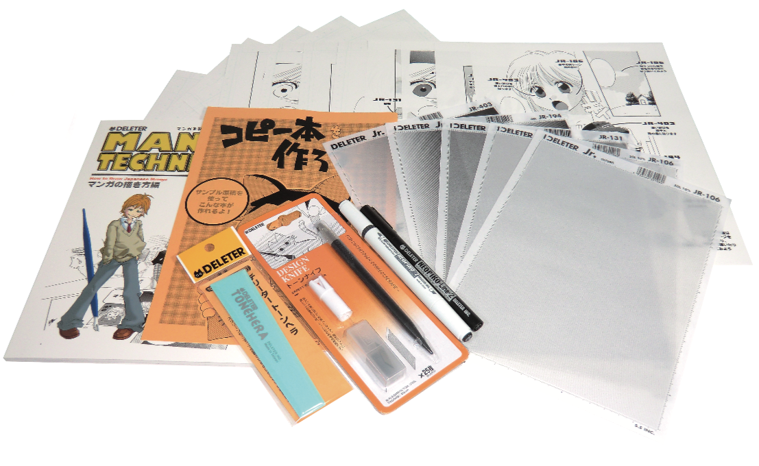 DELETER Manga Tool Kit Standard English Version