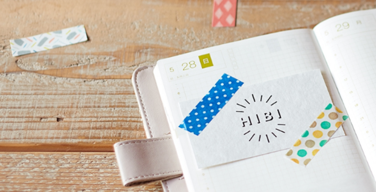 KING JIM KITTA Pocket Tag Basic Dots