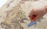 INDIMAP Puzzle 500pcs (World Map) Antique