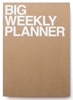 J STORY Weekly Planner Big Kraft