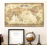 INDIMAP Paperworld Map (Renewal) Antique
