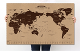 INDIMAP Paperworld Map (Renewal) Kraft