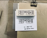 RAW MARKET SHOP Rubber Stamp No.239