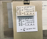 RAW MARKET SHOP Rubber Stamp No.236