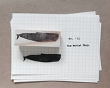 RAW MARKET SHOP Whale Rubber Stamp No.110