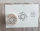 RAW MARKET SHOP Analogue Series Rubber Stamp No.168