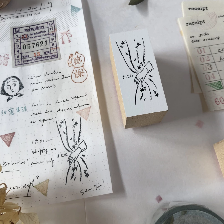 NICONECO ZAKKAYA + DEGUCHI HARUNA Collaboration Stamp