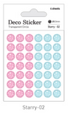 DAILY LIKE Deco Sticker TC - Starry 02