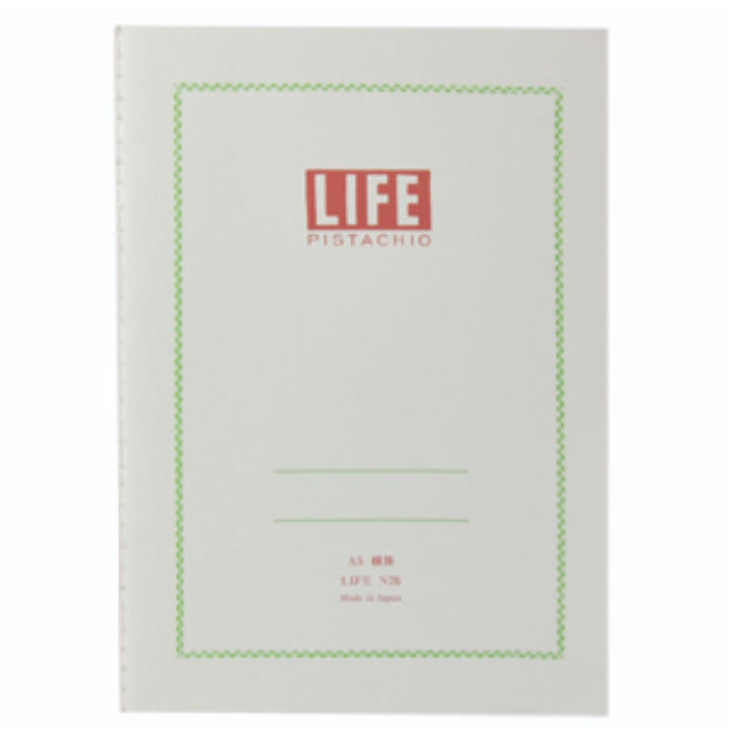 LIFE Pistachio Note 148 x 210mm 7mm Ruled