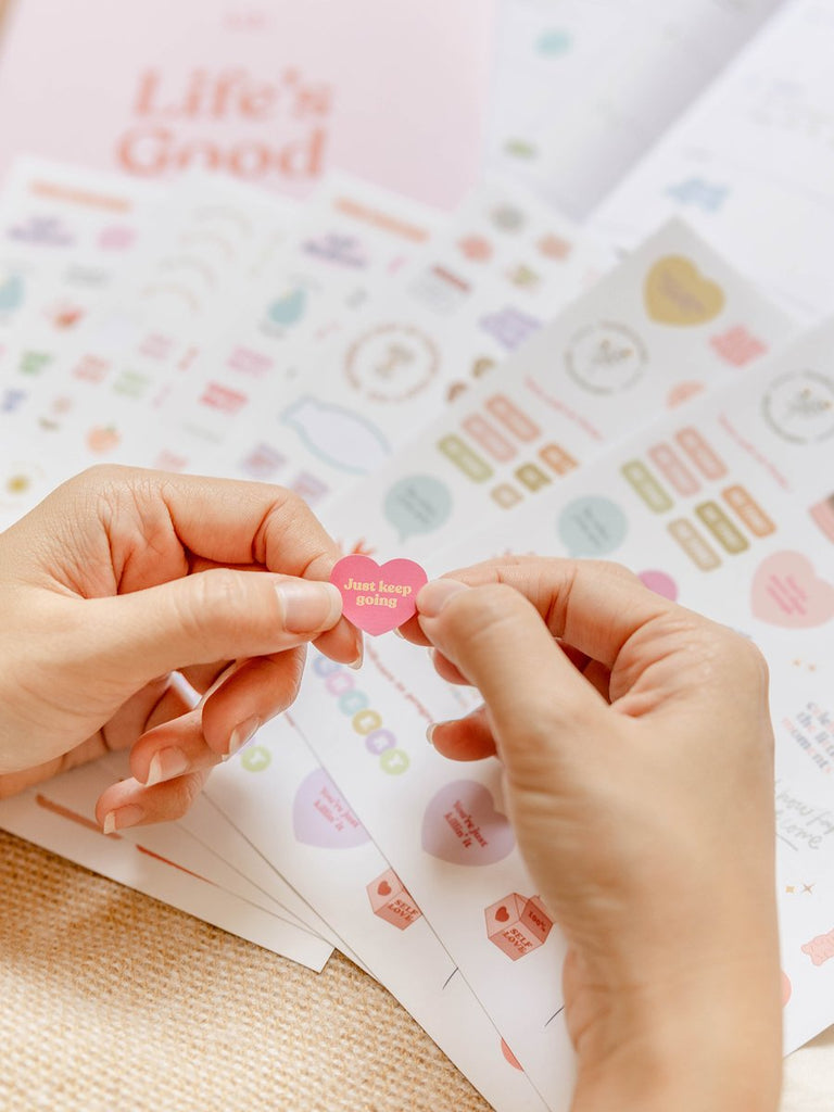 KAI Sticker Set / Life's Good – WRITER Stationery Store