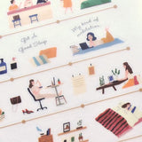 MU Craft Print-On Sticker Daily Life 135