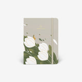 MOSSERY 2021 Hardcover Planner Monthly+Weekly Vertical-Tulips 070