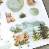 MU Craft Print-On Sticker Forest 096