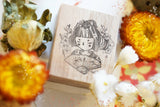 BLACK MILK PROJECT Rubber Stamp Whimsical Portrait Geisha