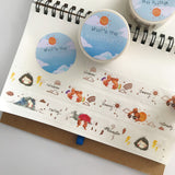 QIARA TEOR Washi Tape What's the Weather