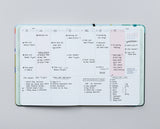 MOSSERY Refillable Wire-O Undated Planner Spring Collies