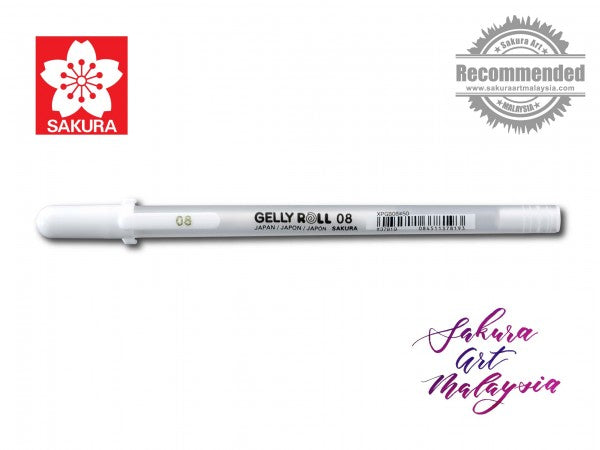 SAKURA Gelly Roll Pen White 08Medium