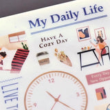 MU Craft Print-On Sticker Daily Life 135