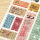 MU Craft Print-On Sticker Tickets 129