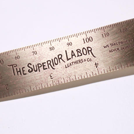 Superior Ruler THE SUPERIOR LABOR Brass Ruler 15cm – WRITER Stationery Store