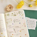 MU Craft Print-On Sticker Wild Flowers 121